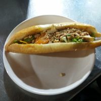 Vegan Ban Mi at Mrs Ha in Hoi An