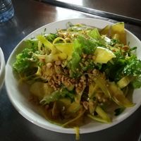 Papaya salad at Mrs Ha in Hoi An