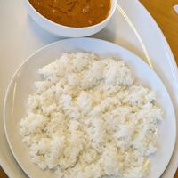 🍛Channa Massala (1100¥) + Rice (300¥) at Raja in Naha