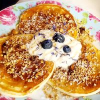 pancakes at L'Alchimiste in Brussels