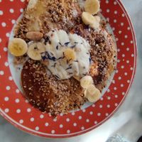 Pancakes of the day at L'Alchimiste in Brussels