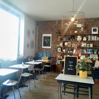 Interior deco at L'Alchimiste in Brussels