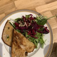 Cheese toast  at L'Alchimiste in Brussels