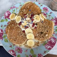 The pancakes  at L'Alchimiste in Brussels