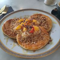 Pancakes at L'Alchimiste in Brussels
