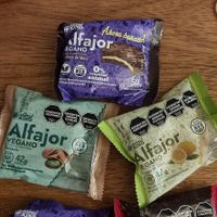 Alfajor selection available at Simple in El Chalten