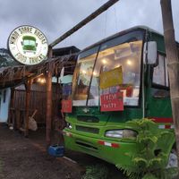 Awesome idea to have a bus/kitchen  at Mindo Sobre Ruedas in Mindo