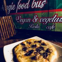Food bus pizza “the best pizza in Mindo”  at Mindo Sobre Ruedas in Mindo