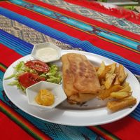 Incredible Burrito - Wow! at Mindo Sobre Ruedas in Mindo