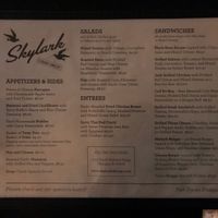 Fried pickles are vegan without the dip! As well as many other options  at Skylark in Chicago