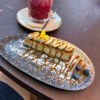 Vegan cheese cake 🍰   at Wild Cafe in Estepona