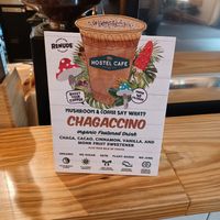 These are yummy at The Hostel Cafe in Portland