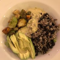 Zigzag bowl  at The Hostel Cafe in Portland