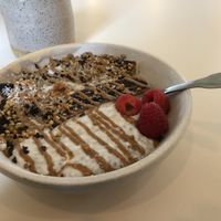 Chia pudding—too sweet for me at Vibrant in Houston