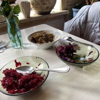   at Polka Dot Cafe in Brooklyn