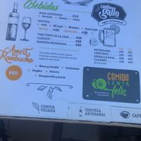 Menú  at Lxs de Abajo in Zacatecas