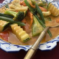 Choo Chi Curry 🌱  at Royal Sri Thai in Chapel Hill