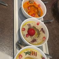 Dip trio   at Eli Falafel - Jiujiang Rd in Shanghai