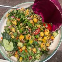 Quinoa chickpeas salad   at Eli Falafel - Jiujiang Rd in Shanghai