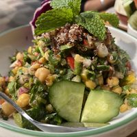 Quinoa chickpea salad  at Eli Falafel - Jiujiang Rd in Shanghai