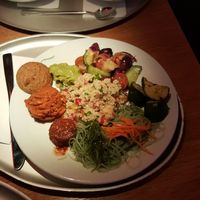 Vegan mix at Tibits in London