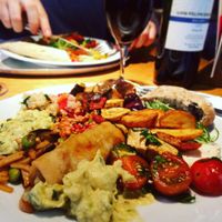A vegan feast at Tibits in London