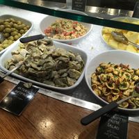 buffet  at Tibits in London