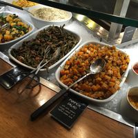 buffet at Tibits in London