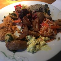 Lots to choose at lunchtime at Tibits in London