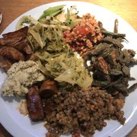 Lots of choice and a great concept!! at Tibits in London