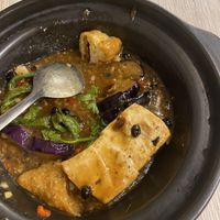 Z02 - mix of silk tofu and firm fried tofu   at Tofu Village in Penang