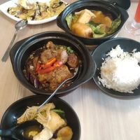 OMG💗that taste! I remember this is item no 3 in the middle😉spicy, but not hotasf**k at Tofu Village in Penang