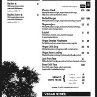 Menu  at Cow & Apple in Yeovil