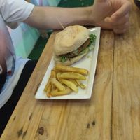 Vegan WOW burger at VEGAN GARDEN in Barranquilla