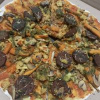 Pizza carnes  at VEGAN GARDEN in Barranquilla