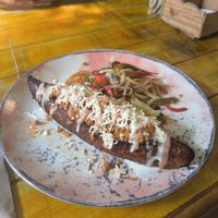 Canoa de platano at VEGAN GARDEN in Barranquilla