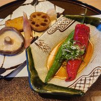 Grilled veggies at Minokichi in Yokohama