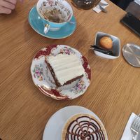 Carrot cake at The Gulliver Tree in Bruges