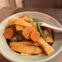 Red curry with tofu   at Nakhon Thai in Bruges
