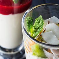 Chia pudding at PokeBowl  in Kyiv