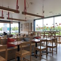 Interior at Café Fauve in Norroy-le-veneur