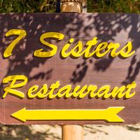 Situated on a quiet street only a one minute walk from the Eight Faces Pagoda in the centre of New Bagan, away from the noisy and dusty main street. at 7 Sisters Restaurant in Bagan