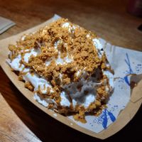 Biscoff pancakes! at The Blue Bell in Conwy