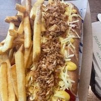 The Mission with cheese  at The Blue Bell in Conwy