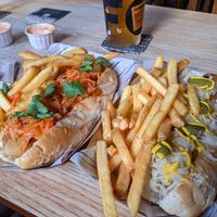 Both at The Blue Bell in Conwy