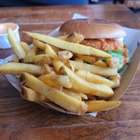 'Lynyrd Skynard' Burger at The Blue Bell in Conwy