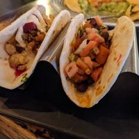 Cauliflower Taco & Sweet Potato Taco at Espíritu in New Orleans