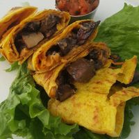 Quesadilla at Ananda Fuara in San Francisco