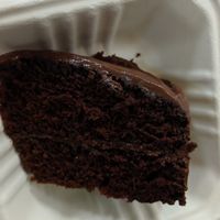 Swapped for smaller less attractive slice to go at Ananda Fuara in San Francisco