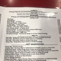 Menu  at The Corner Cafe in Visalia